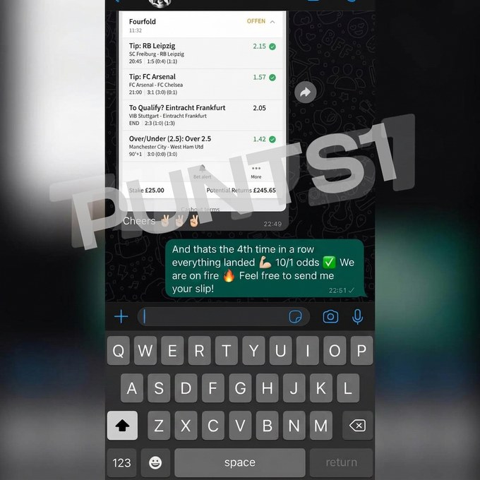 Proof from a customer